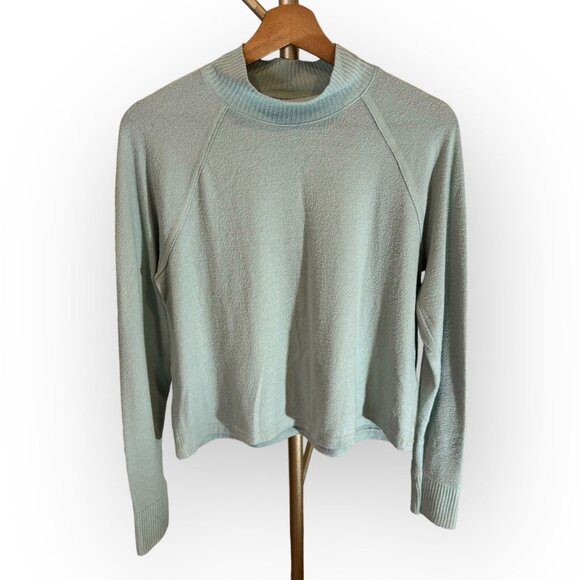 A&F Cozy Mock Neck Loose Knit Sweater Womens XS Abercrombie & fitch - Picture 1 of 8